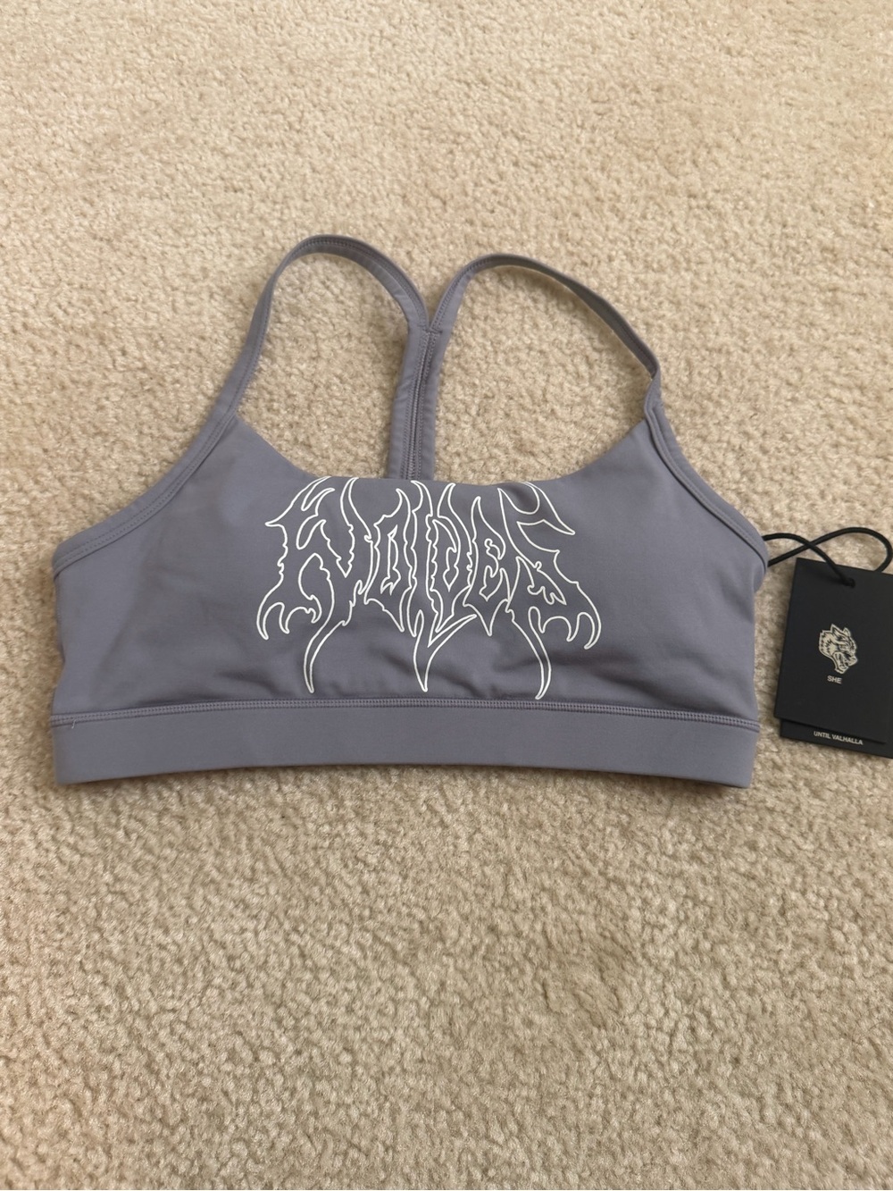 Darc Sport SHE Why Wait Energy Sports Bra Norse Purple Small NWT 271/500